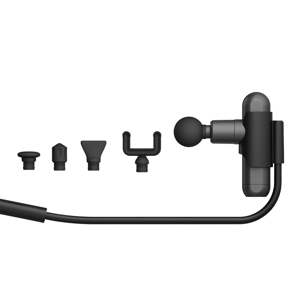 Green Lion Long Handle Massage Gun GL-FG2 GNLHMASGUNBK 1000mAh 4V - Black