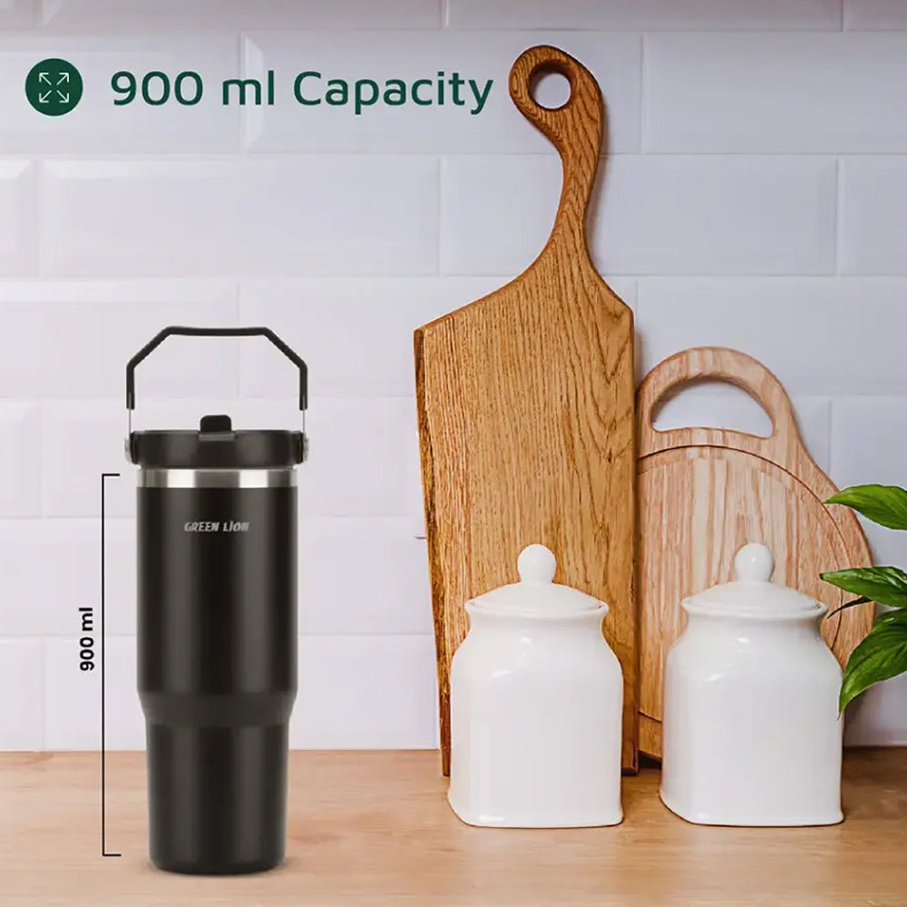 Green Lion Thermal Tumbler GNRV900VABK - Black
