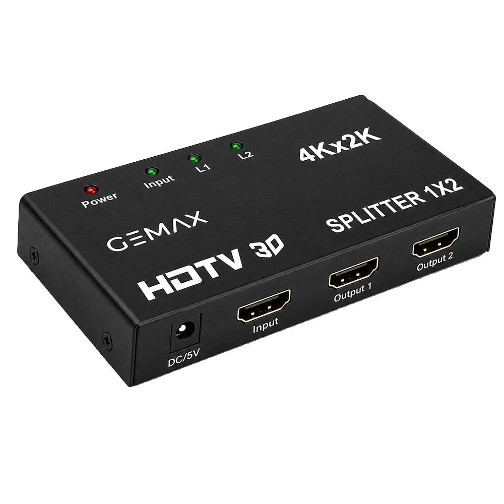 HDMI Splitter To 2 HDMI 4K