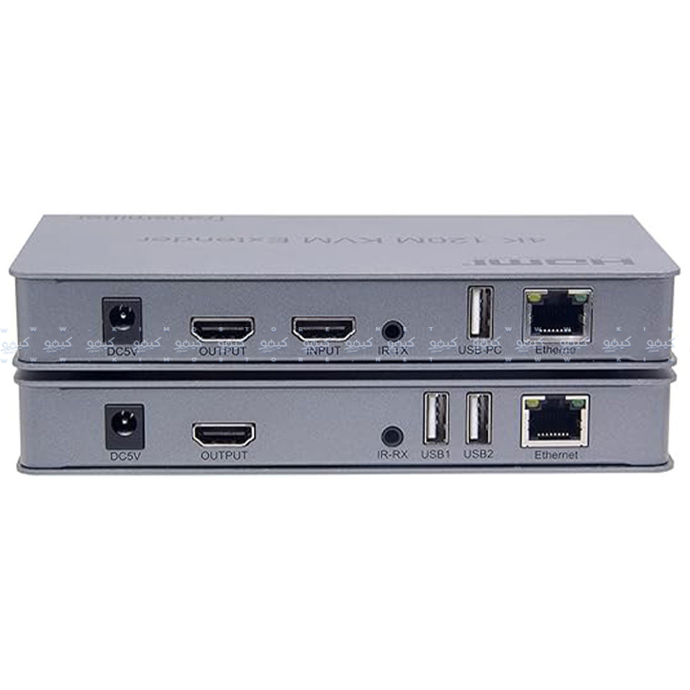HDMI + USB Extender By Lan KVM 4K CAT5/5E/6/6A/7 120m