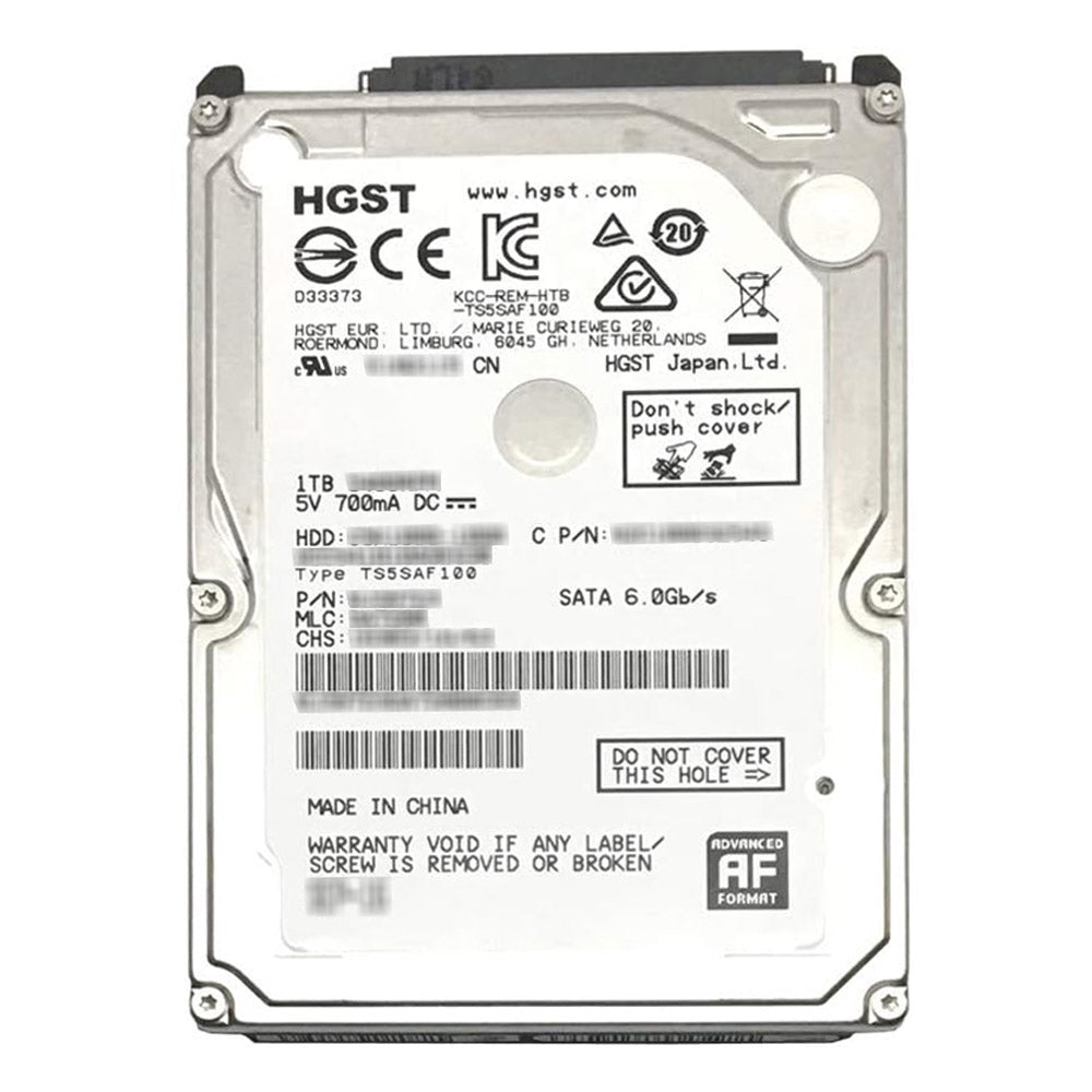 HGST 1TB 2.5 inch Internal Laptop Hard Drive (Original Used)