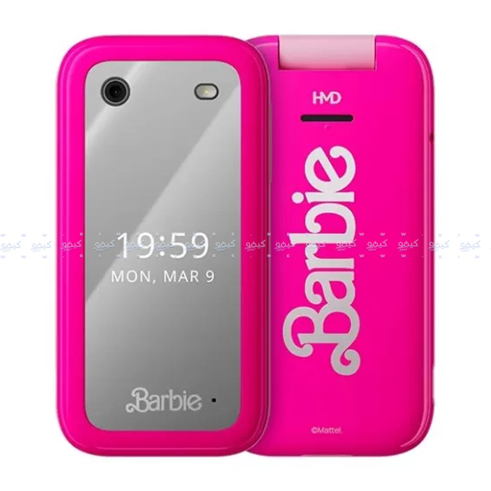 HMD Barbie Dual SIM (128MB / 64MB Ram / 2.8 Inch / 4G Let) - Pink