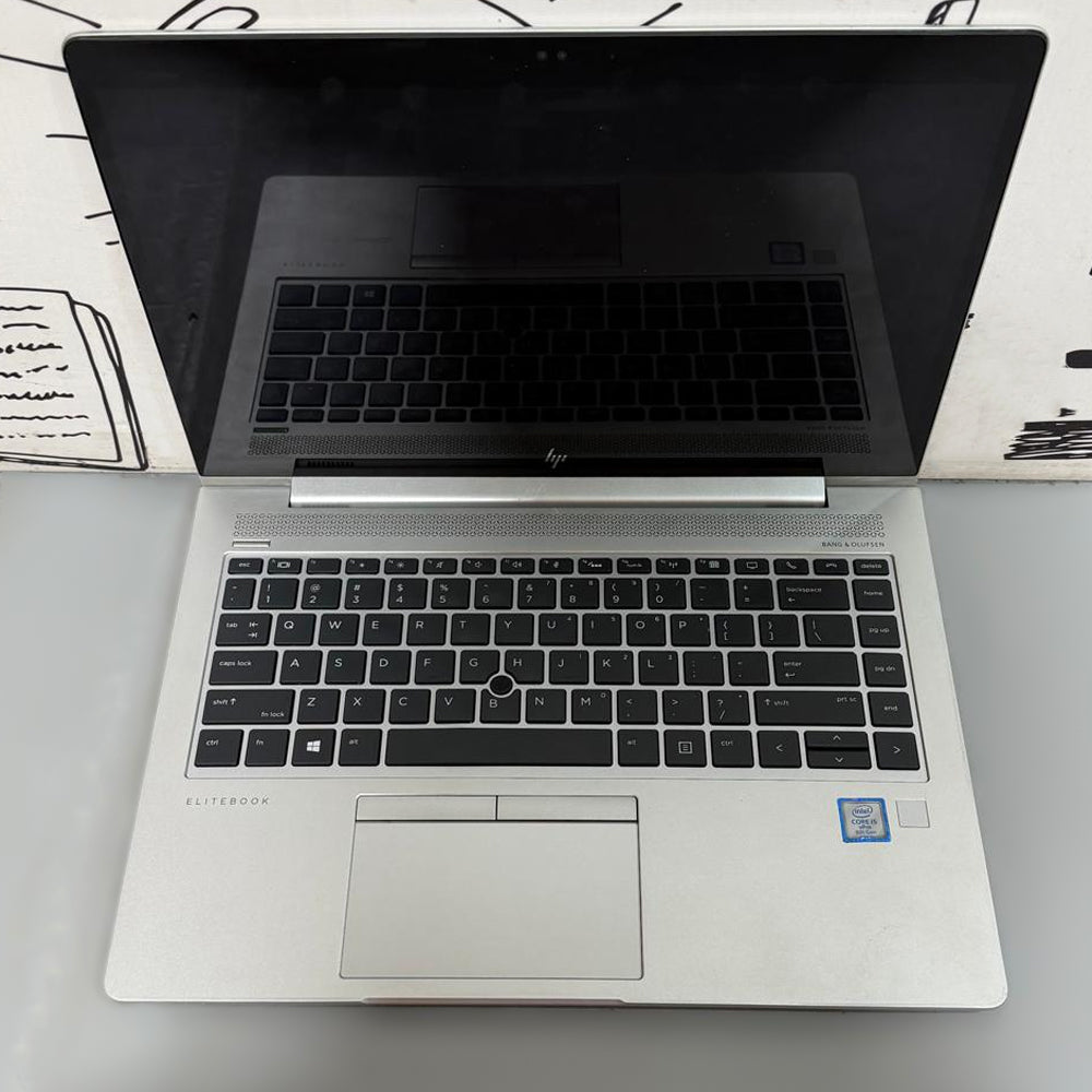 HP EliteBook 840 G5 Laptop (Intel Core i5-8350U - 8GB DDR4 - M.2 256GB - Intel UHD Graphics - 14.0 Inch FHD Touchscreen - Cam) Original Used