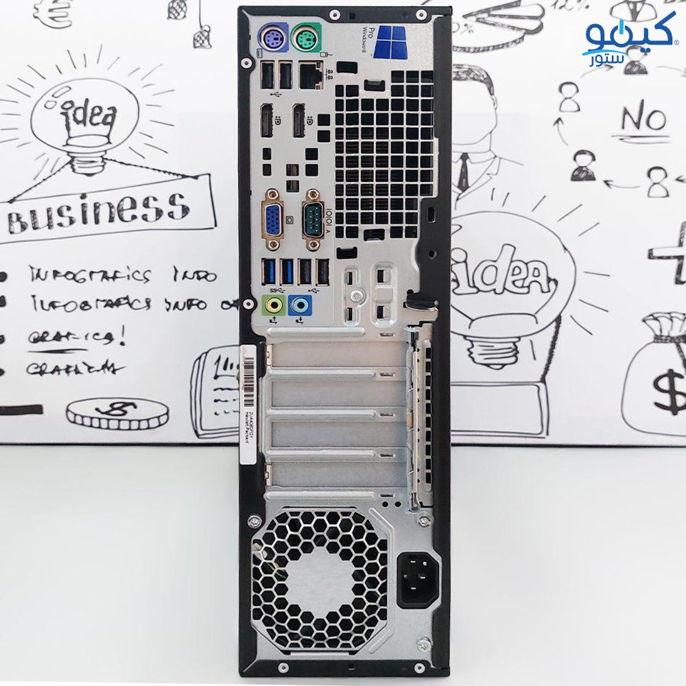 HP EliteDesk 800 G1 Desktop PC (Intel Core i7-4790 - 4GB DDR3 - No Hard - Intel HD Graphics - DVD RW) Original Used