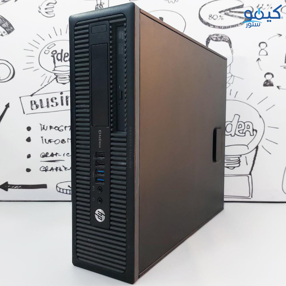 HP EliteDesk 800 G1 Desktop PC (Intel Core i7-4790 - 4GB DDR3 - No Hard - Intel HD Graphics - DVD RW) Original Used