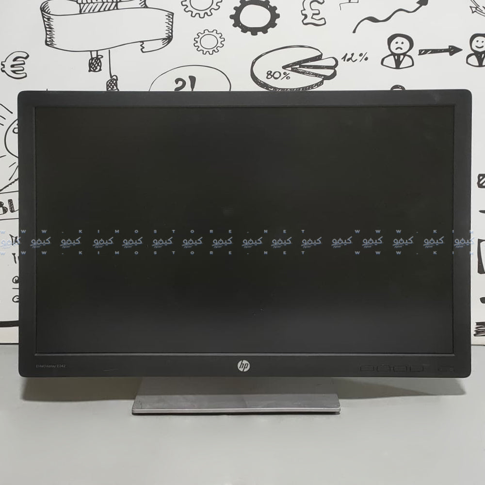 HP EliteDisplay E242 24 Inch LED FHD HDMI Monitor (Original Used)