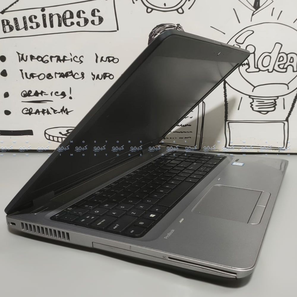 لاب توب اتش بي ProBook 650 G2 (انتل كور i5-6200U - رام 8 جيجابايت SSD 256GB - DDR4 - انتل HD جرافيكس - شاشة 15.6 بوصة HD - كاميرا) استعمال خارج