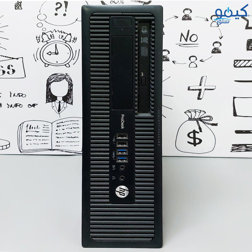 HP ProDesk 600 G1 Desktop PC (Intel Core i7-4770s - 4GB DDR3 - No Hard - Intel HD Graphics - DVD RW) Original Used