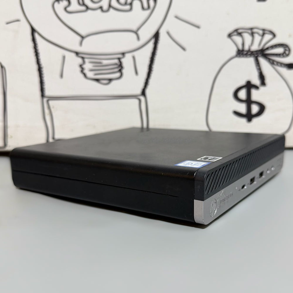 HP ProDesk 600 G4 DM 35W Desktop Mini PC (Intel Core i5-8500T - 8GB DDR4 - No Hard - Intel UHD Graphics) Original Used