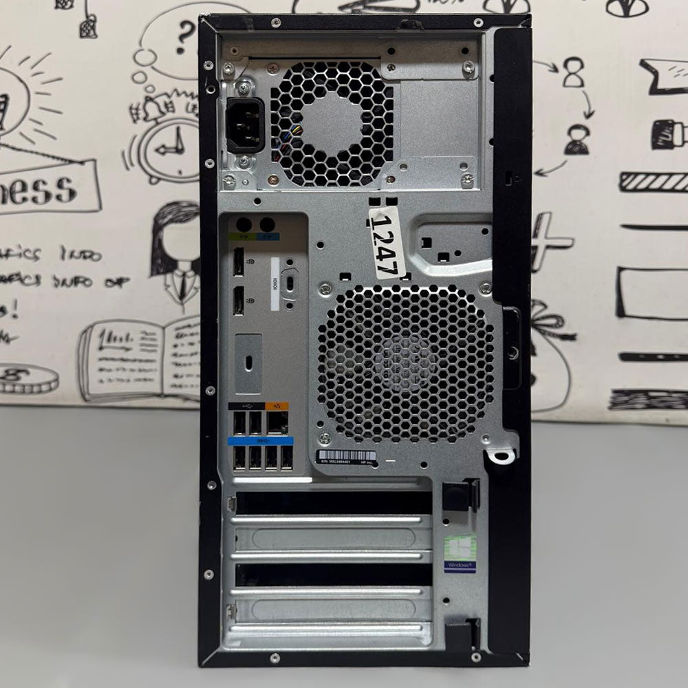 كمبيوتر تاور اتش بى Z2 G4 (انتل كور i7-9700 - رام 8 جيجابايت DDR4 - بدون هارد - انتل UHD جرافيكس) استعمال خارج