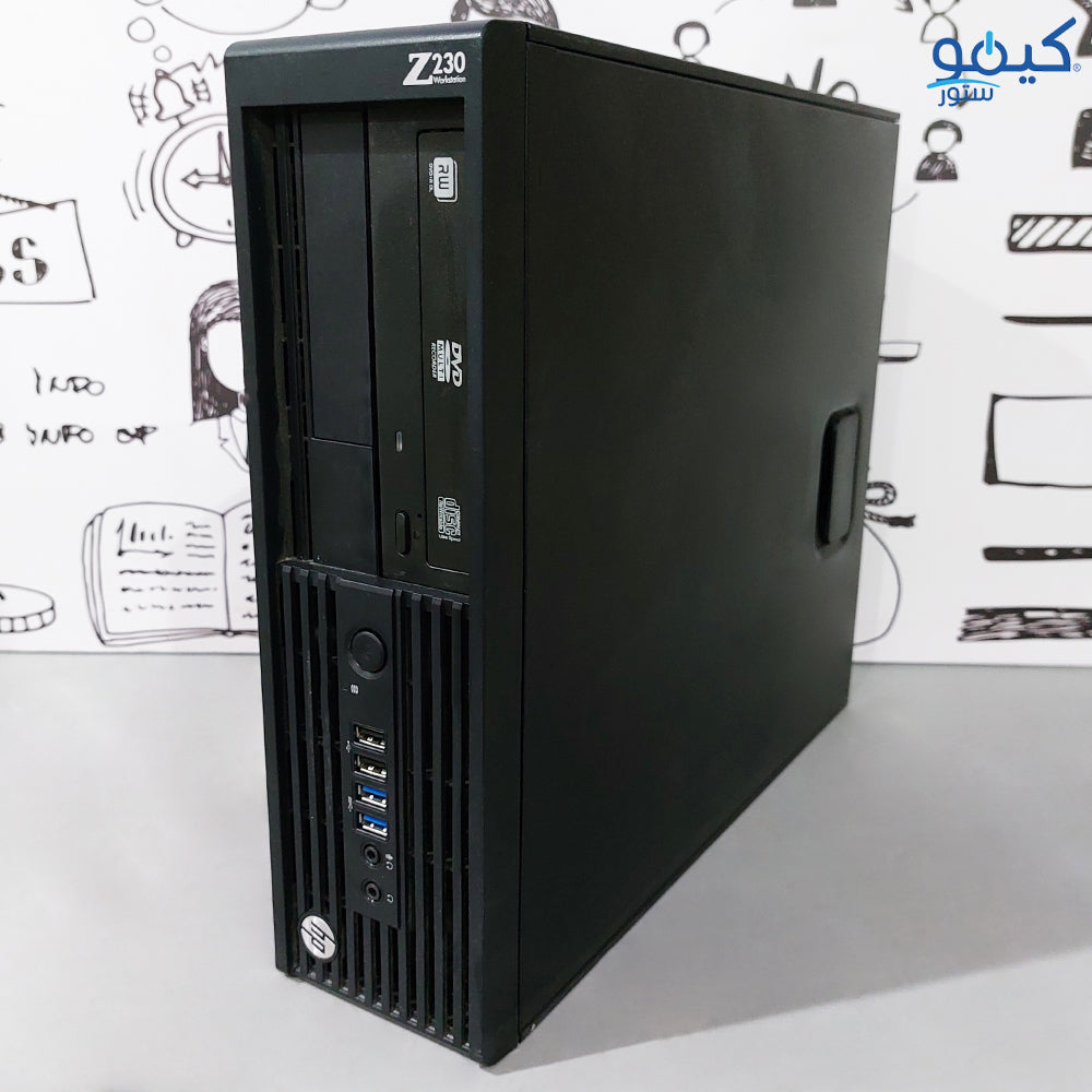 كمبيوتر ورك ستيشن ديسك توب اتش بي Z230 (إنتل كور i7-4790 - رام 4 جيجابايت DDR3 - انتل HD جرافيكس) استعمال خارج