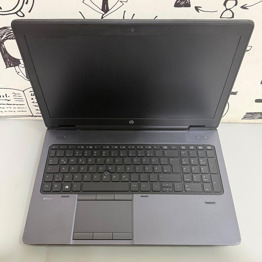 لاب توب اتش بي ZBook 15 (انتل كور i7-4700MQ - رام 8 جيجابايت SSD 256GB - DDR3 - نفيديا كوادرو 2 جيجابايت K2100M - شاشة 15.6 بوصة HD - كاميرا - DVD RW) استعمال خارج