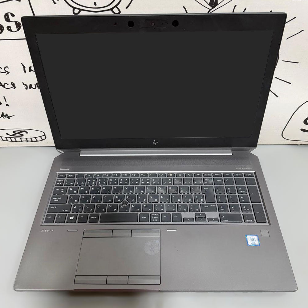 لاب توب اتش بى موبايل ورك ستيشن Zbook 15 G6 (انتل كور i7-9750H - رام 16 جيجابايت M.2 512GB - DDR4 - نفيديا كوادرو T1000 4GB - شاشة 15.6 بوصة FHD - كاميرا) استعمال خارج