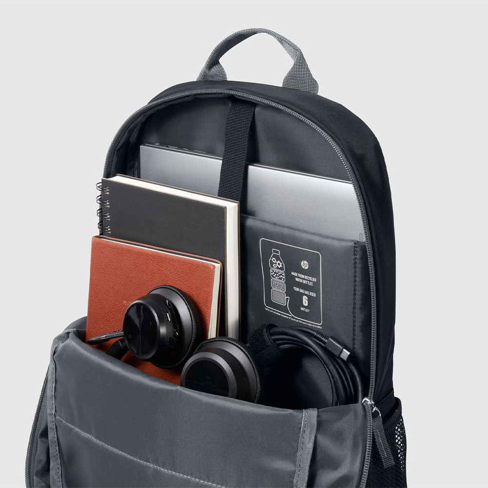 HP 9W0Z7AA 15.6 Inch Laptop Backpack - Gray