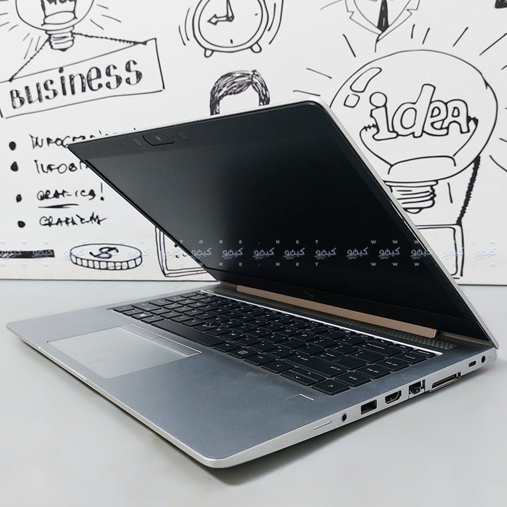 لاب توب اتش بى EliteBook 745 G6 (إى ام دى رايزن 5 برو 3500U - رام 8 جيجابايت M.2 256GB - DDR4 - إى ام دى راديون 8 فيجا جرافيكس 2GB - شاشة 14.0 بوصة FHD - كاميرا) استعمال خارج