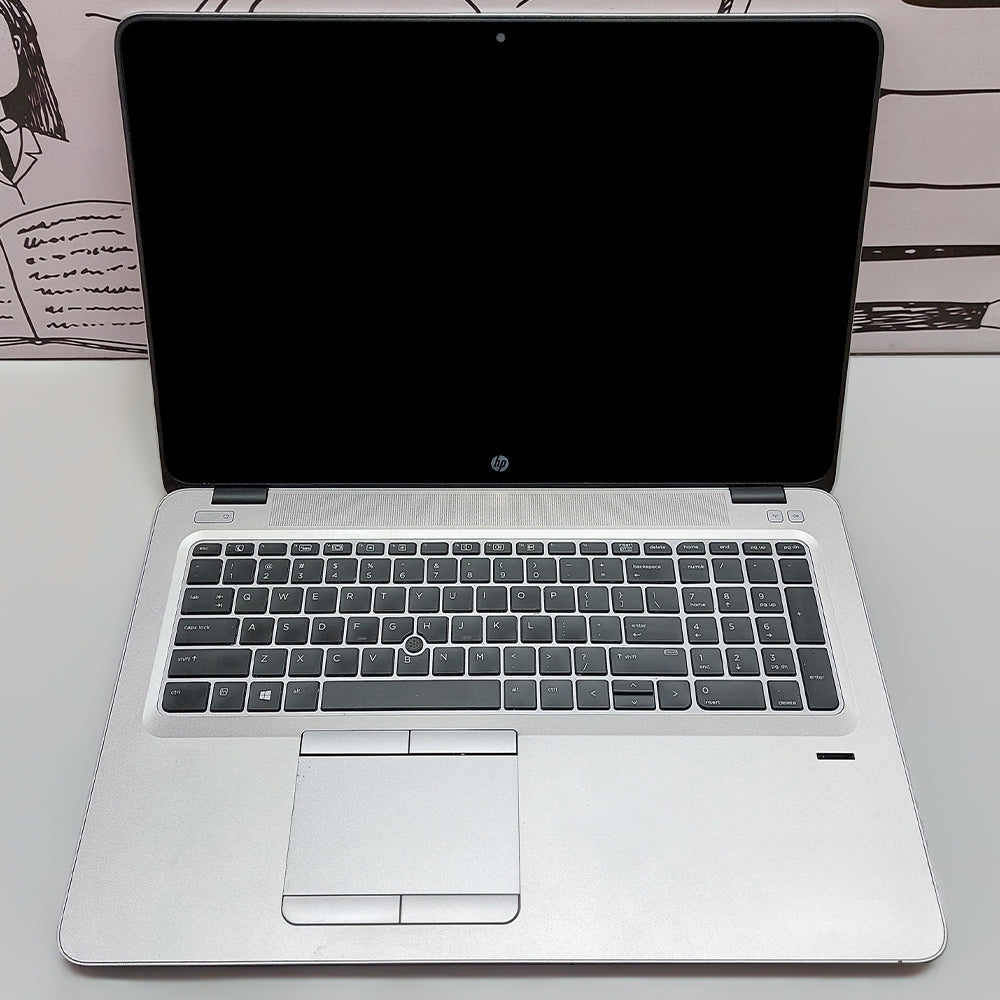 Hp EliteBook 850 G3 Laptop (Intel Core i5-6300U - 8GB DDR4 - HDD 500GB + M.2 128GB - Intel HD Graphics - 15.6 Inch HD - Cam) Original Used