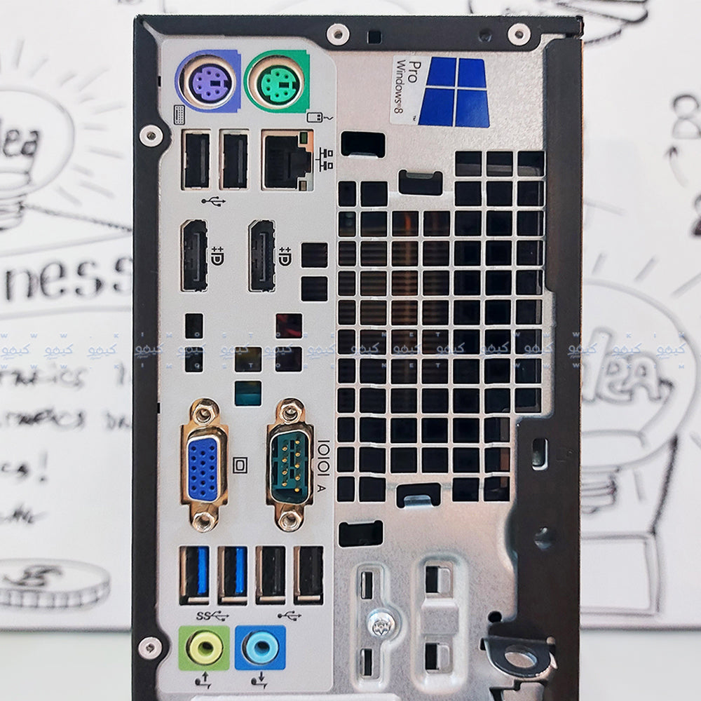 HP EliteDesk 800 G1 Desktop PC (Intel Core i5-4570 - 4GB DDR3 - No Hard - Intel HD Graphics - DVD RW) Original Used