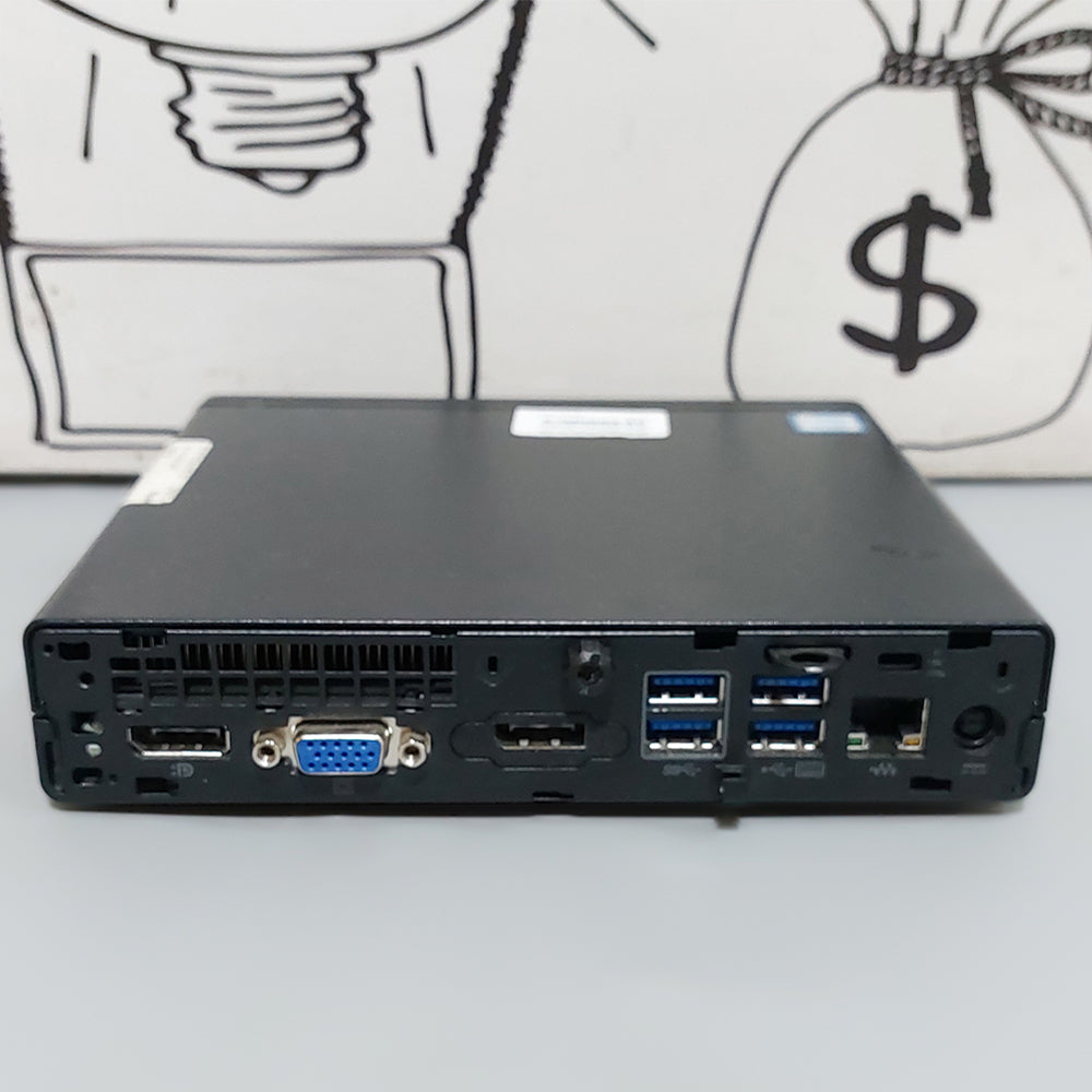 HP EliteDesk 800 G2 DM 65W Desktop Mini PC (Intel Core i5-6500T - 8GB DDR4 - No Hard - Intel HD Graphics) Original Used