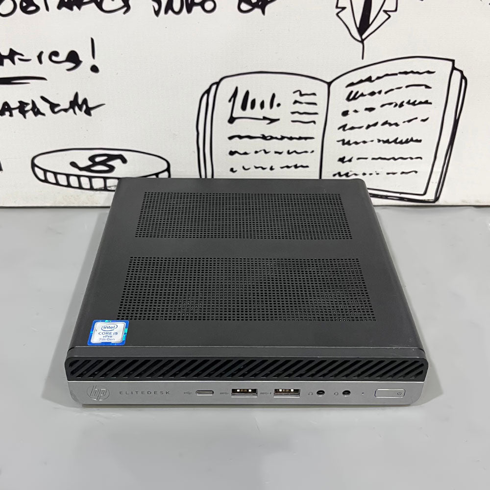 HP EliteDesk 800 G3 65W Desktop Mini PC (Intel Core i5-7500 - 16GB DDR4 - SSD 256GB - Intel HD Graphics) Original Used