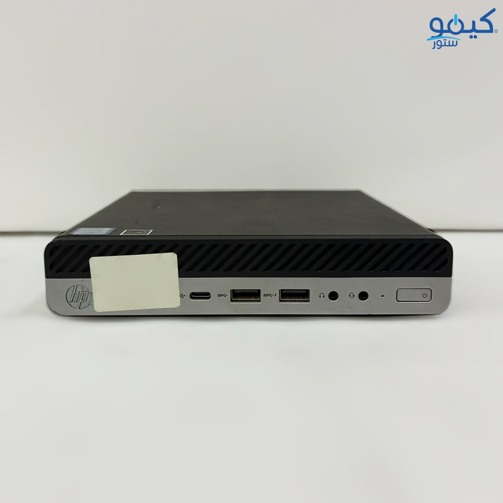 HP EliteDesk 800 G4 DM 35W Desktop Mini PC (Intel Core i5-8500T - 8GB DDR4 - No Hard - Intel UHD Graphics) Original Used
