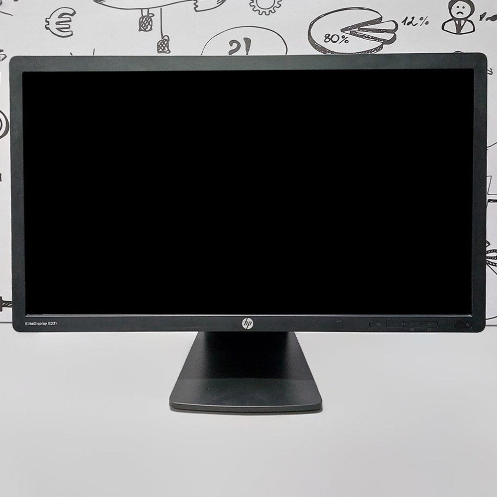 شاشة اتش بي EliteDisplay E231 مسطحة 23 بوصة LED (درجة اولى) (استعمال خارج)