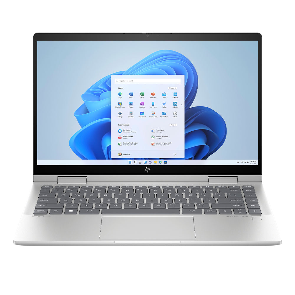 HP Envy X360 14-ES1013DX 2-in-1 Laptop (Intel Core 5 120U - 8GB Ram - M.2 NVMe 512GB - Intel Graphics - 14 Inch FHD IPS Touchscreen - Win11) - Natural Silver