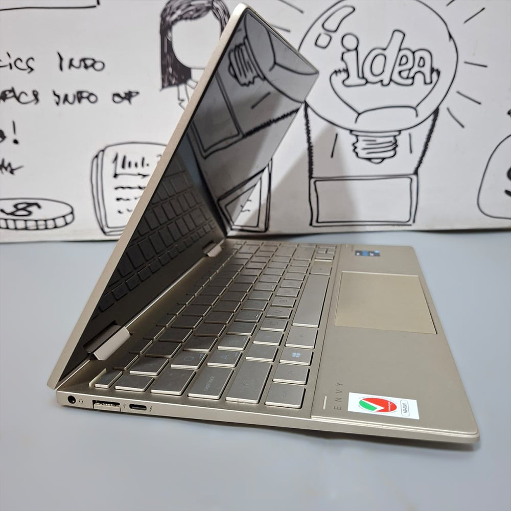 HP Envy x360 Convertible 13-BD0001NE Laptop (Intel Core i7-1165G7 - 16GB DDR4 - M.2 NVMe 1TB - Intel Iris Xe Graphics - 13.3 Inch FHD IPS Touchscreen 360° - Cam - With Box) Used
