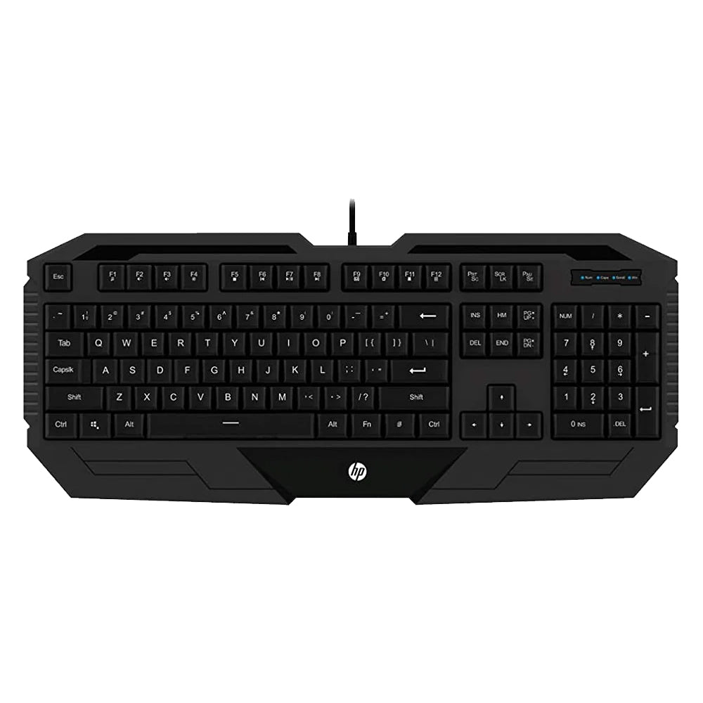 HP K130 Wired Keyboard English & Arabic (Copy) - Black
