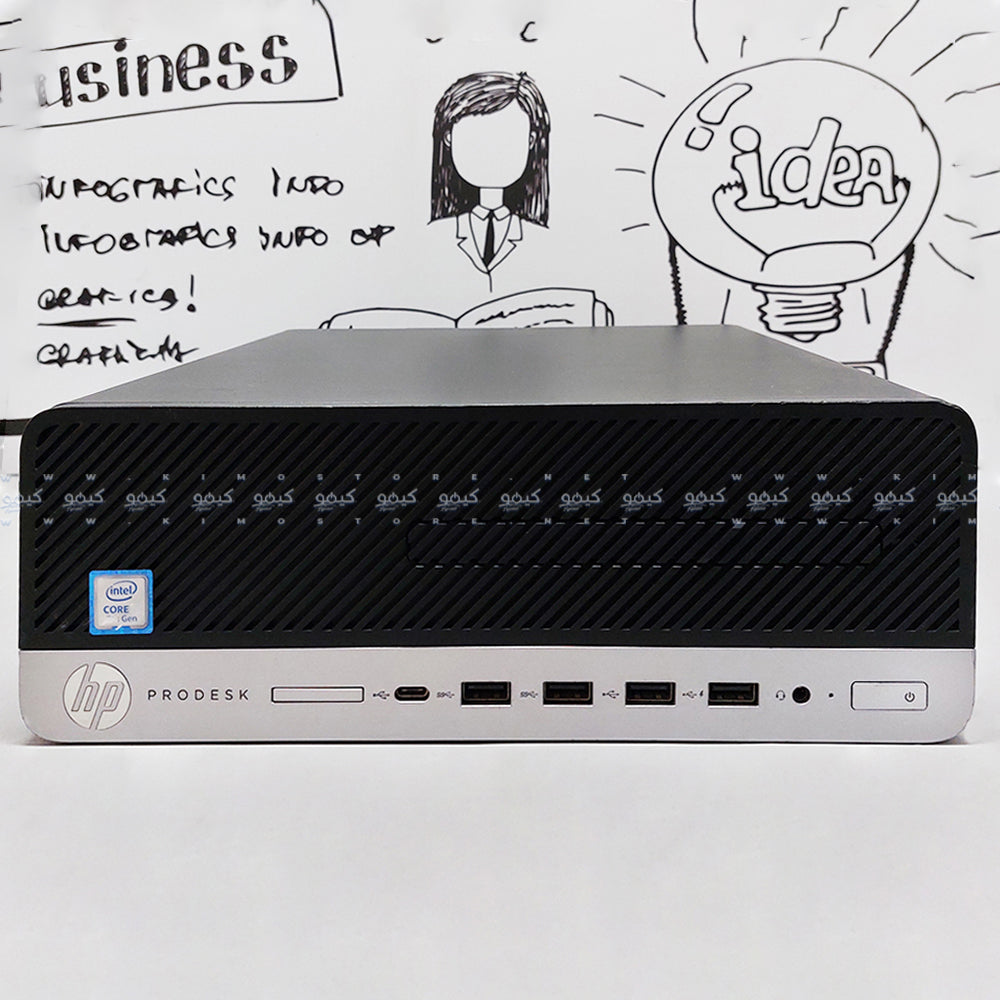 كمبيوتر تاور اتش بى ProDesk 600 G3 SFF (انتل كور i5-7500 - رام 8 جيجابايت DDR4 - انتل HD جرافيكس) استعمال خارج