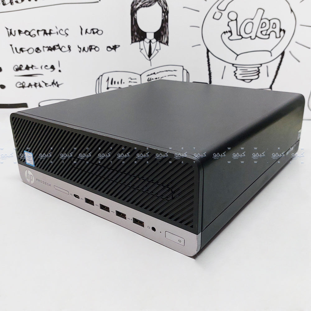 كمبيوتر تاور اتش بى ProDesk 600 G3 SFF (انتل كور i5-7500 - رام 8 جيجابايت DDR4 - انتل HD جرافيكس) استعمال خارج