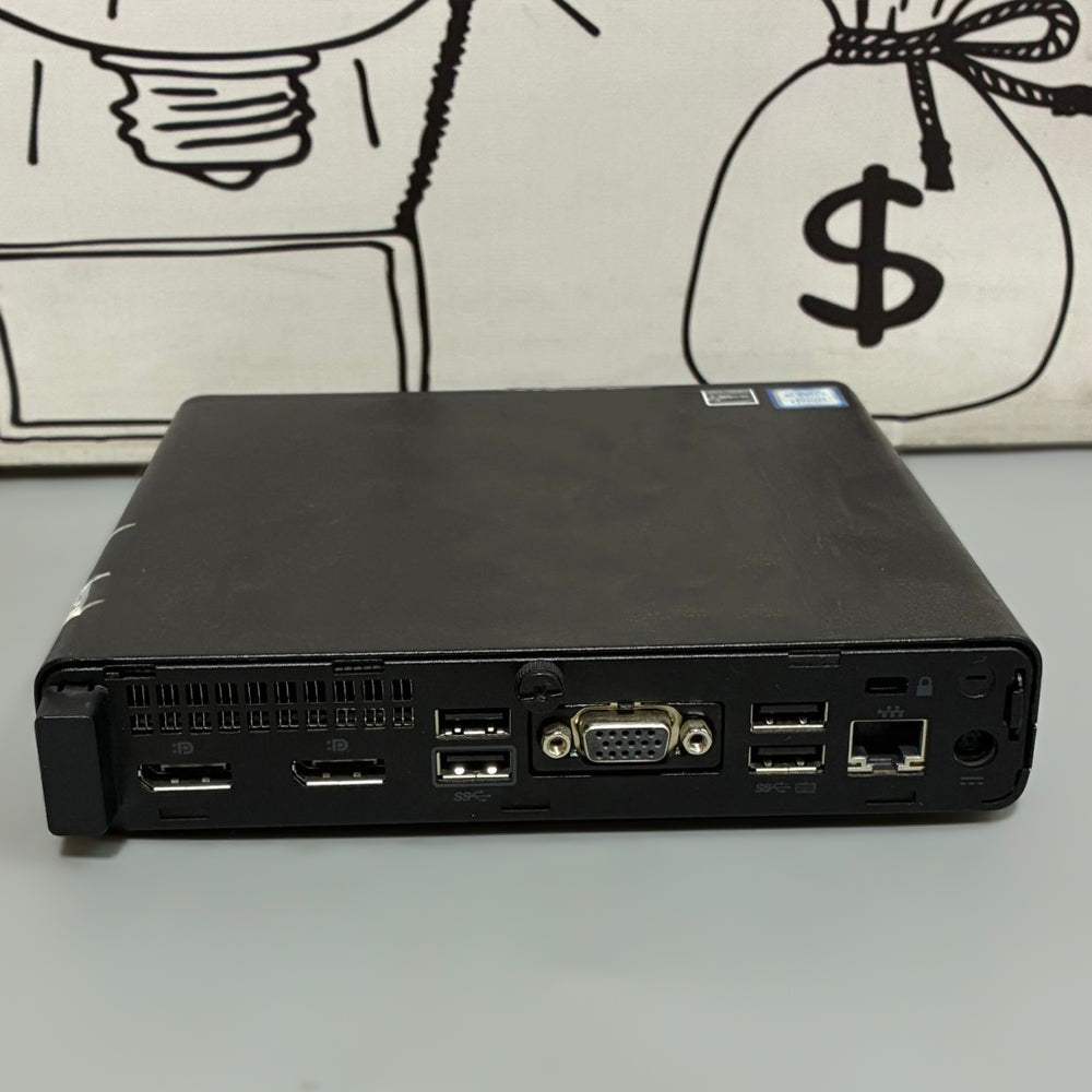 HP ProDesk 600 G4 DM (TAA) Desktop Mini PC (Intel Core i5-8500T - 8GB DDR4 - No Hard - Intel UHD Graphics) Original Used