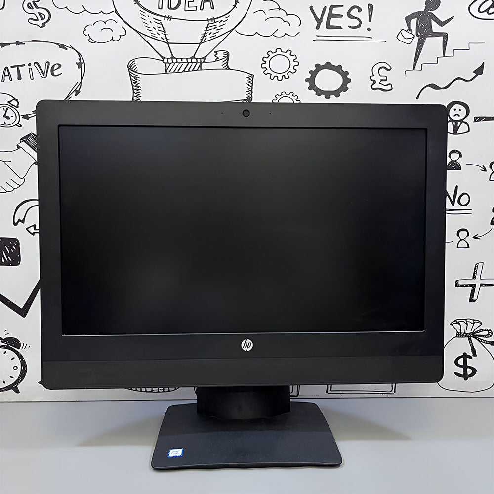 HP ProOne 600 G3 All In One (Intel Core i5-7500T - 8GB DDR4 - SSD 256GB - Intel HD Graphics - 21.5 Inch HD - Cam - DVD RW) Original Used