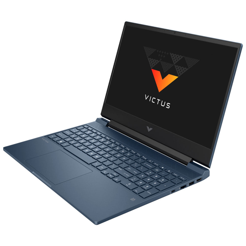 لاب توب اتش بى جيمنج فيكتوس 15-FA1096NE (إنتل كور i7-13700H - رام 16جيجابايت - هارد 512 جيجابايت M.2 NVMe - نفيديا 6 جيجابايت RTX 4050 - شاشة 15.6 بوصة 144 هرتز FHD IPS) - ازرق