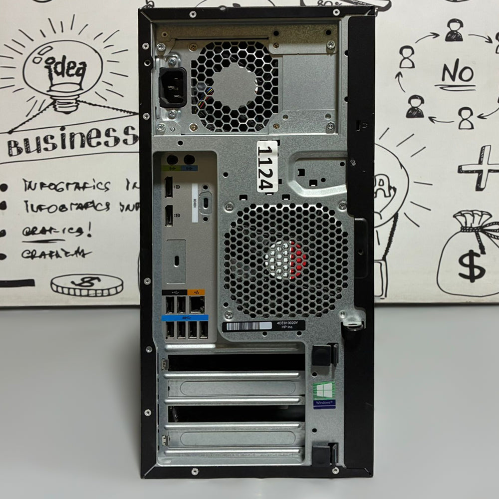 HP Z2 G4 Tower Workstation (Intel Core i5-8500 - 8GB DDR4 - No Hard - Intel UHD Graphics) Original Used