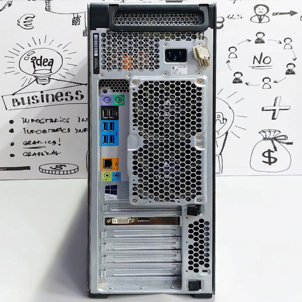 HP Z640 Workstation (Intel Xeon E5-1603 V3 - 16GB DDR4 - No Hard - No Graphics Card - DVD RW) Original Used