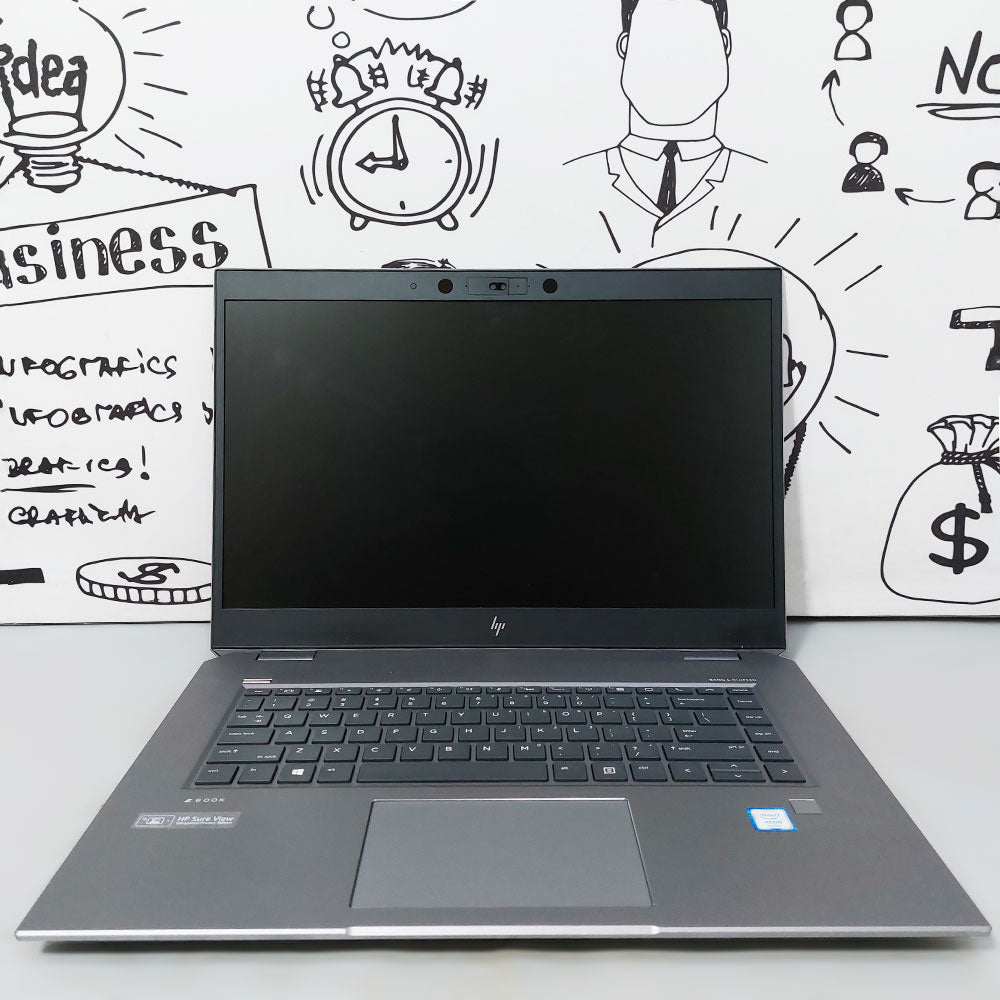 HP ZBook Studio G5 Laptop (Intel Xeon E-2186M - 16GB DDR4 - M.2 512GB - Nvidia Quadro P1000 4GB - 15.6 Inch FHD IPS - Cam)