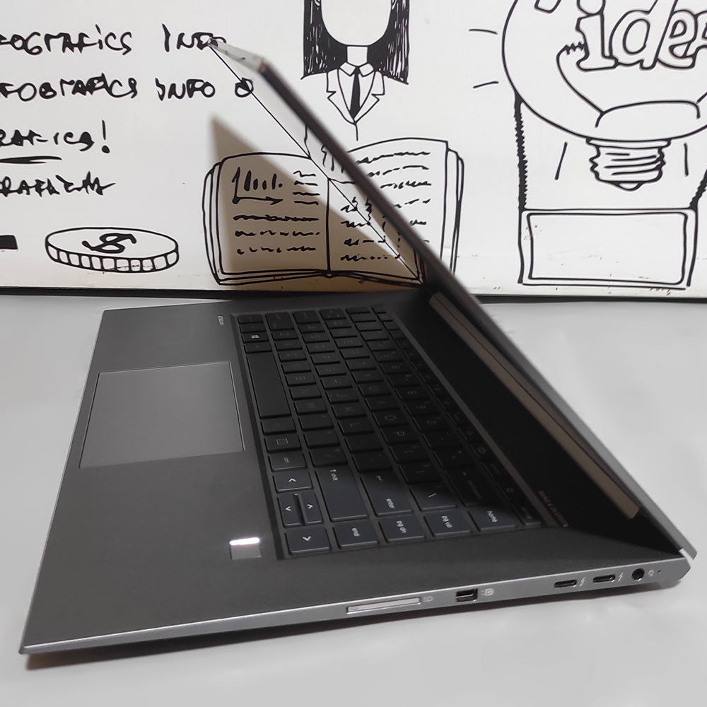 HP ZBook Studio G8 Mobile Workstation Laptop (Intel Core i7-11850H - 32GB DDR4 - M.2 512GB - Nvidia Quadro T1200 4GB - 15.6 Inch FHD - Cam) Original Used