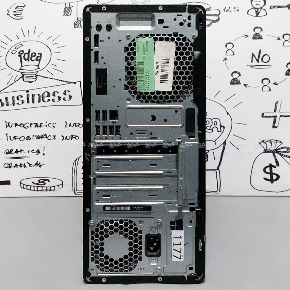 HP EliteDesk 800 G3 Tower PC (Intel Core i7-7700 - 8GB DDR4 - No Hard - Intel HD Graphics - No DVD) Original Used