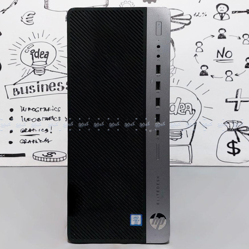HP EliteDesk 800 G3 Tower PC (Intel Core i7-7700 - 8GB DDR4 - No Hard - Intel HD Graphics - No DVD) Original Used