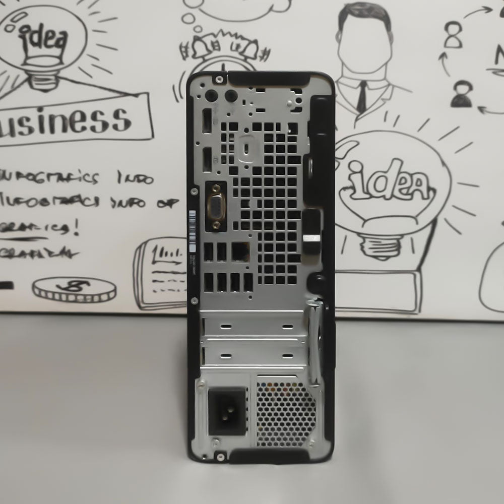 كمبيوتر ديسك توب اتش بي EliteDesk 705 G4 SFF (اى ام دى رايزن 3 برو 2200G - رام 8 جيجابايت DDR4 - بدون هارد - اى ام دى راديون فيجا 8 - DVD RW) استعمال خارج