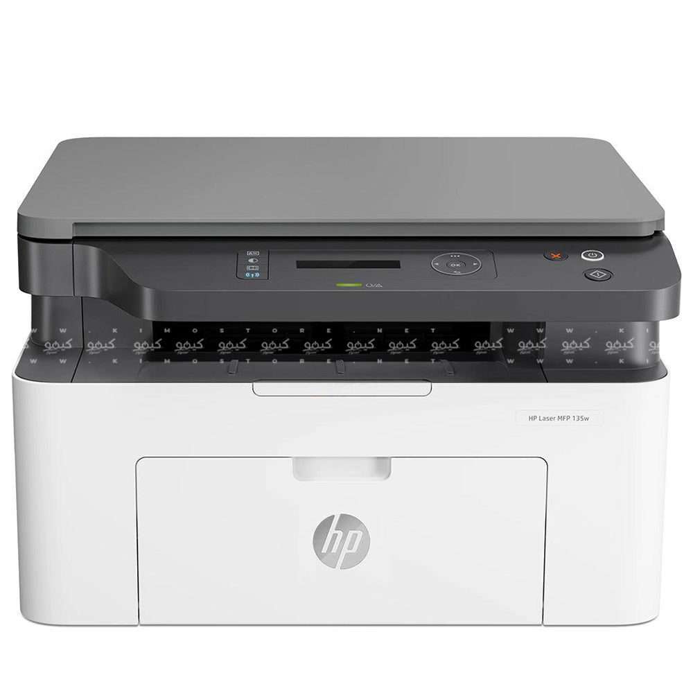 طابعة اتش بي MFP 135W ليزر جيت لاسلكية أسود (طباعة - نسخ - مسح ضوئي)