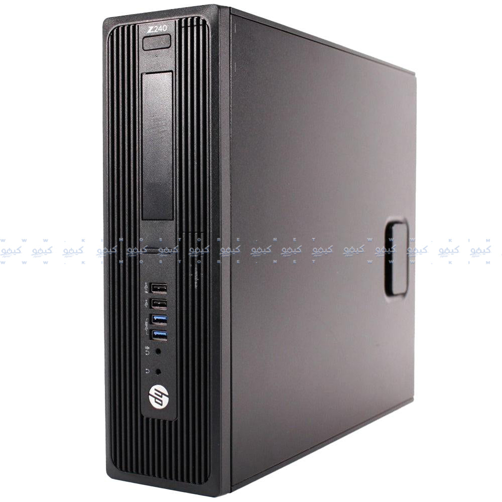 HP Z240 Desktop WorkStation (Intel Xeon E3-1230 V5 - 8GB DDR4 - No Hard - Graphics Card 1G - DVD RW) Original Used