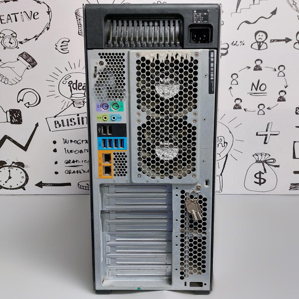 كمبيوتر ورك ستيشن اتش بى Z840 (2x انتل زيون E5-2640 V4 - رام 16 جيجابايت DDR4 - بدون هارد - نفيديا كوادرو 1 جيجا - DVD RW ) استعمال خارج