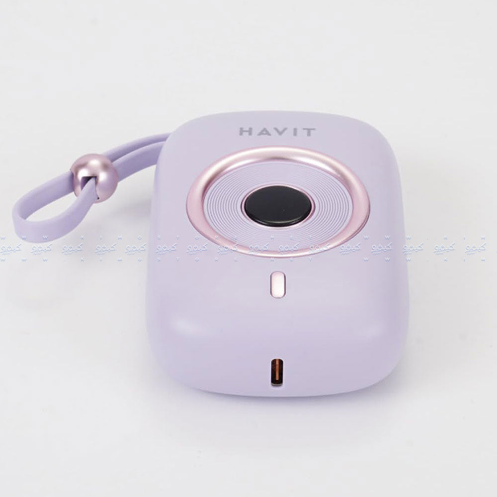 Havit PB5214 Power Bank Type-C 35W 10000mAh Built-In Type-C Cable