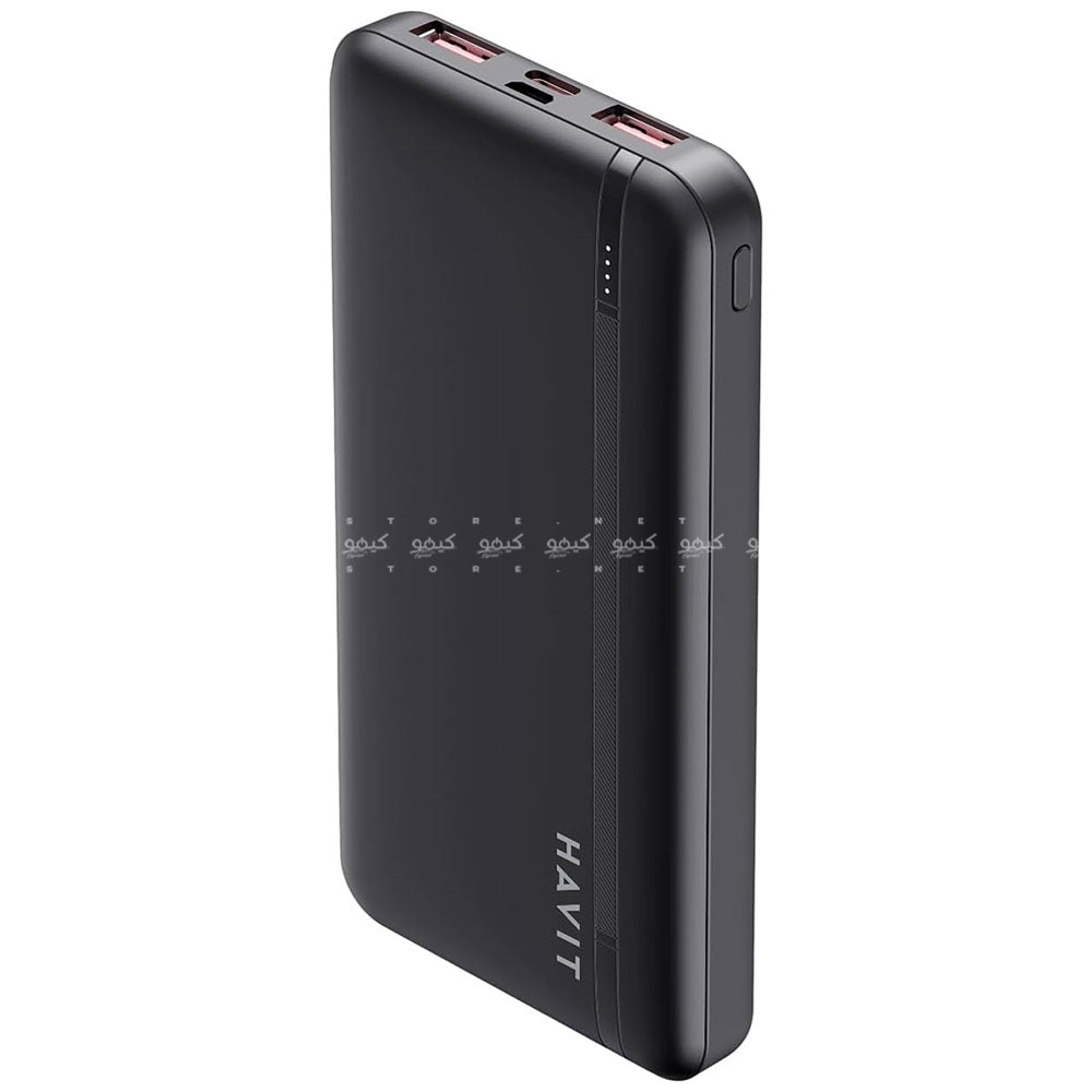 Havit PB90 Power Bank 2x USB + Micro + Type-C 22.5W 10000mAh - Black