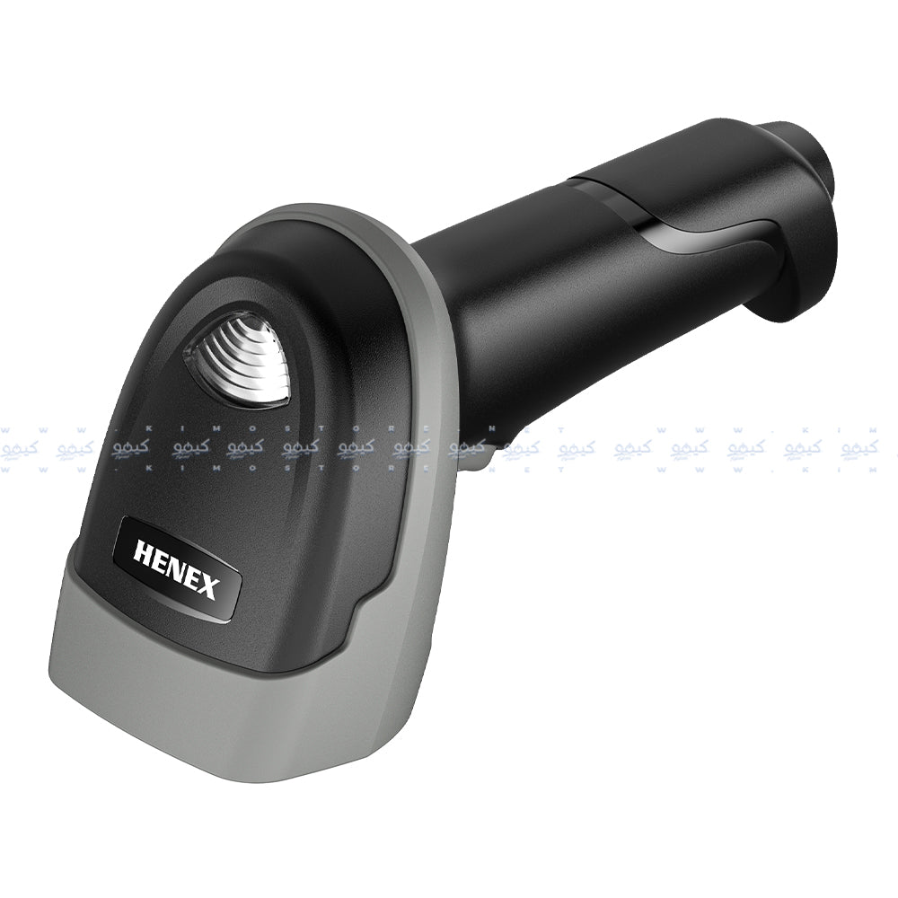 قارئ باركود لاسلكي هينكس KD-1100R 2D مع حامل