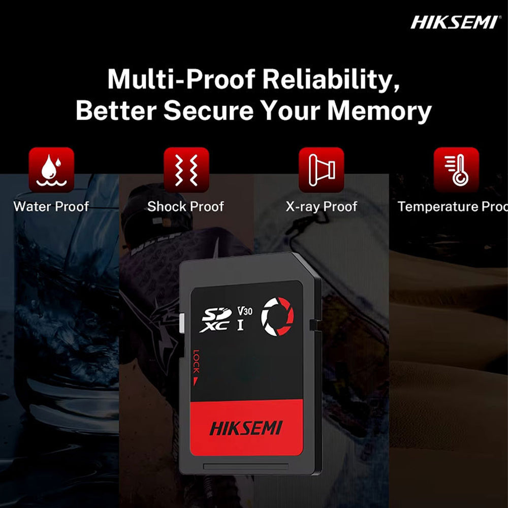 Hiksemi Capture 256GB Class 10 SDXC Memory Card