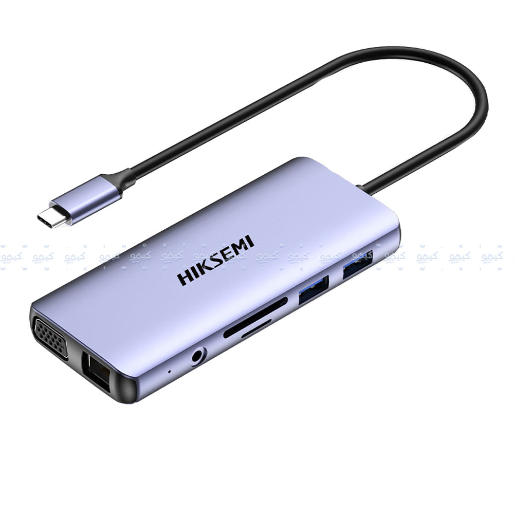 Hiksemi HS-HUB-DS11 11in1 Type-C 4K Multifunctional HUB Converter