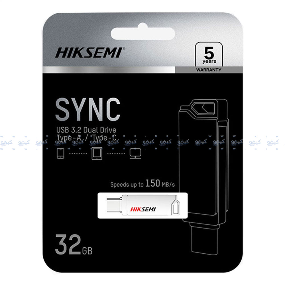 فلاش ميموري هيكسيمي 64 جيجابايت تايب سي & يو اس بي 3.2