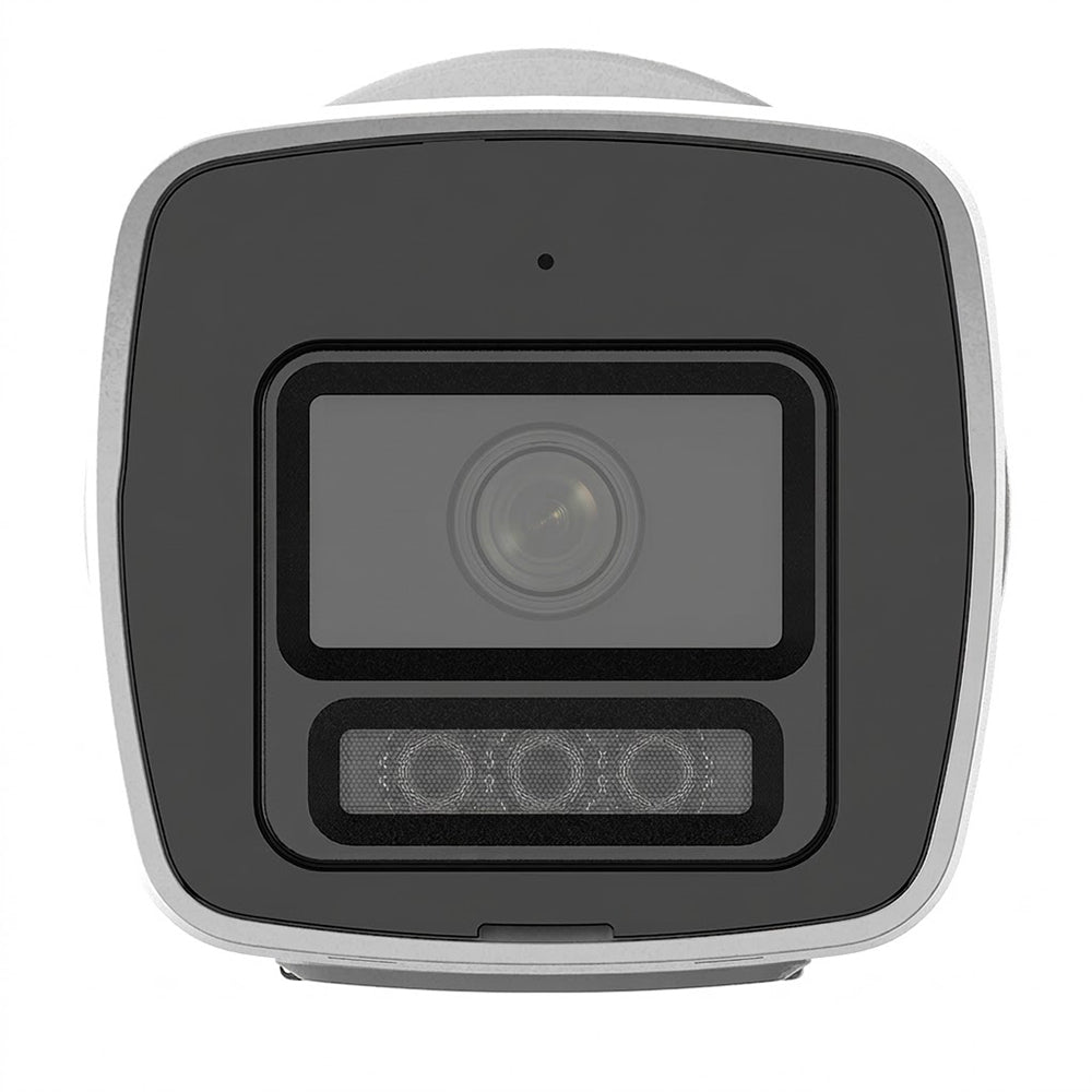 كاميرا مراقبة IP هيكفيجن خارجية 6 ميجابكسل 4 ملم DS-2CD1T67G3-LIUF/SL (ميكرفون) (اضاءة ألوان سمارت مزدوجة)